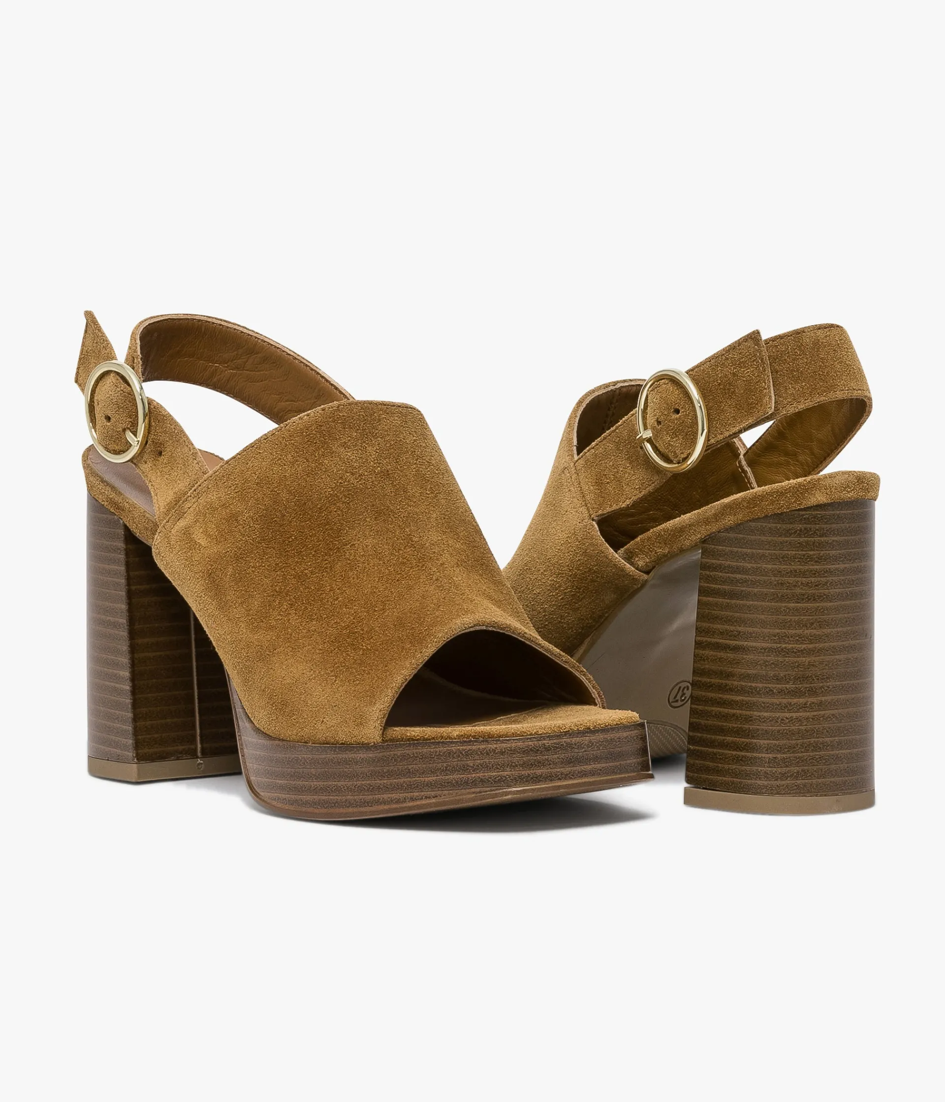 Hot SANDALE PIPA COGNAC Femme Sandales