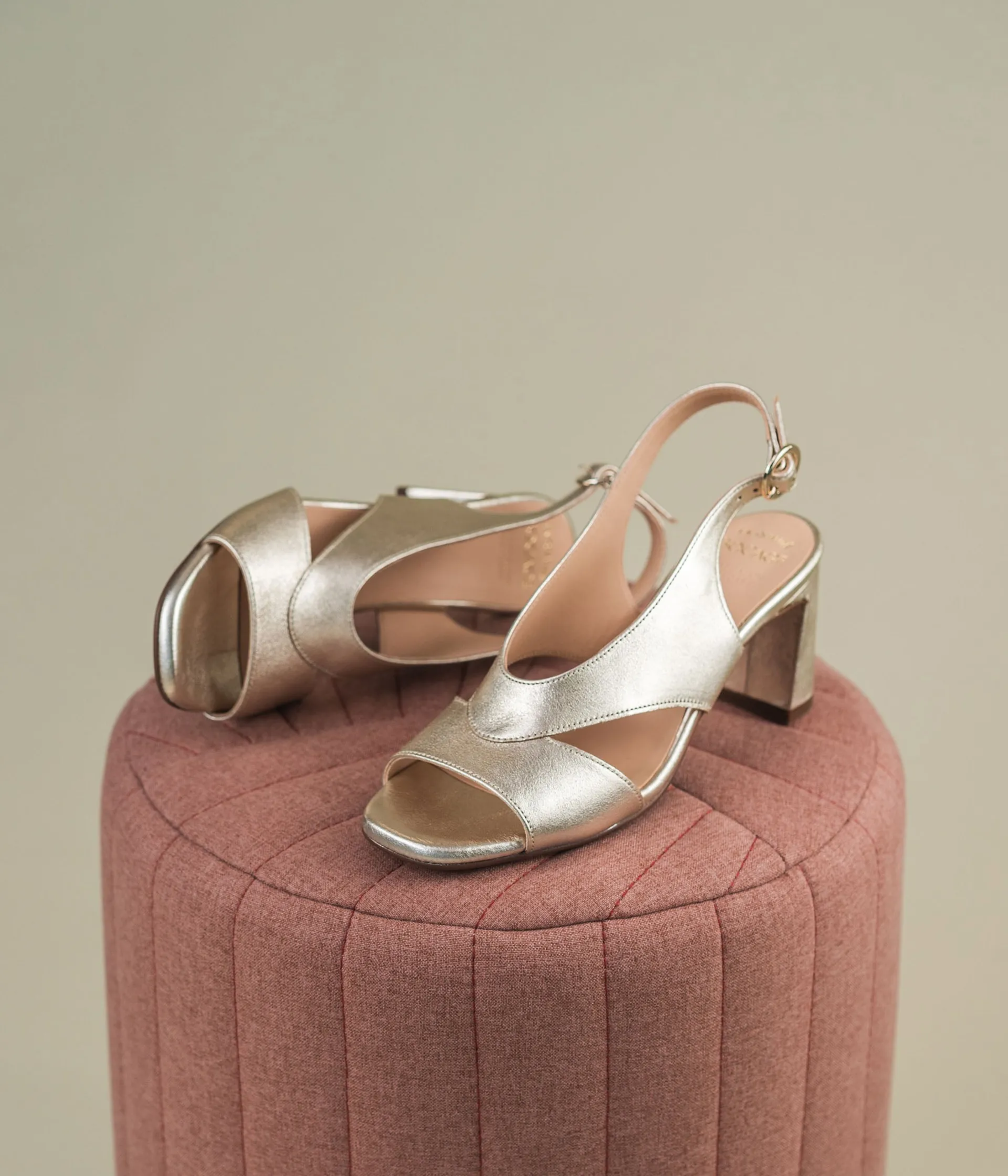 Hot SANDALE POESIE PLATINE Femme Sandales