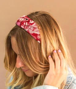 SERRE-TETE GLAMOUR ROUGE Femme Chapeaux & Coiffants