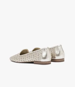 Hot SLIPPER AMY PLATINE Femme Mocassins